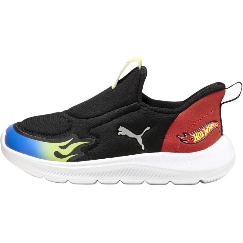 

Низкие повседневные детские кроссовки Hot Wheels x Fun Racer PUMA, черный/красный