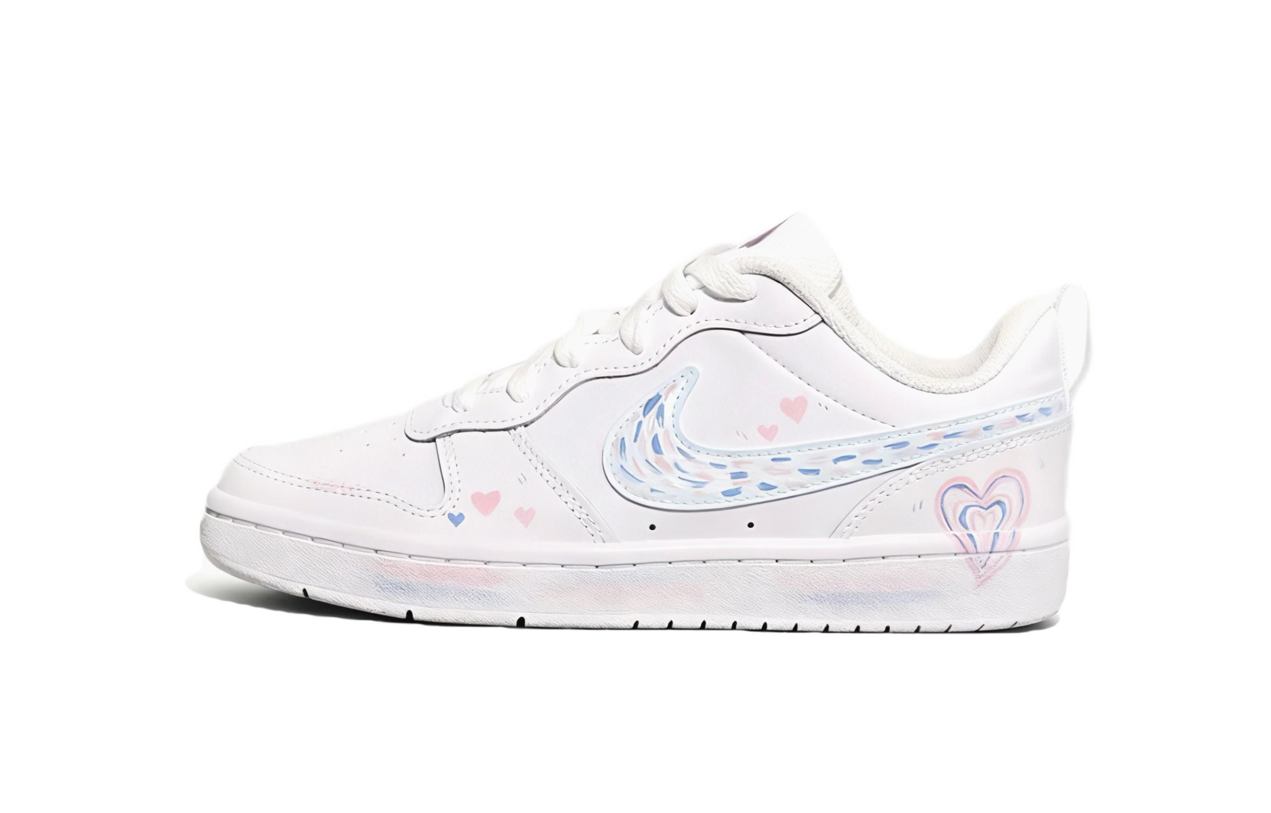 

Детские скейтерские кеды Court Borough Nike, белый