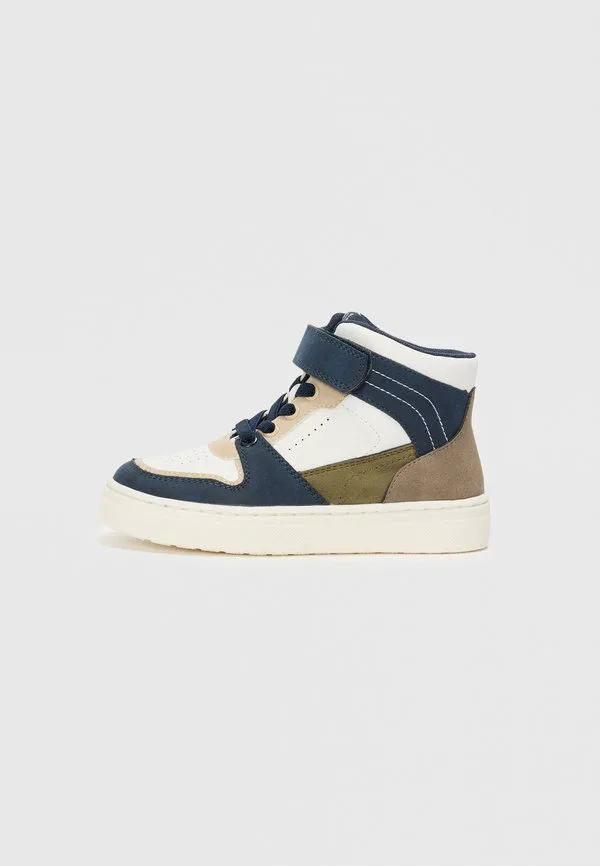 Высокие кроссовки Friboo, White/Blue/Khaki