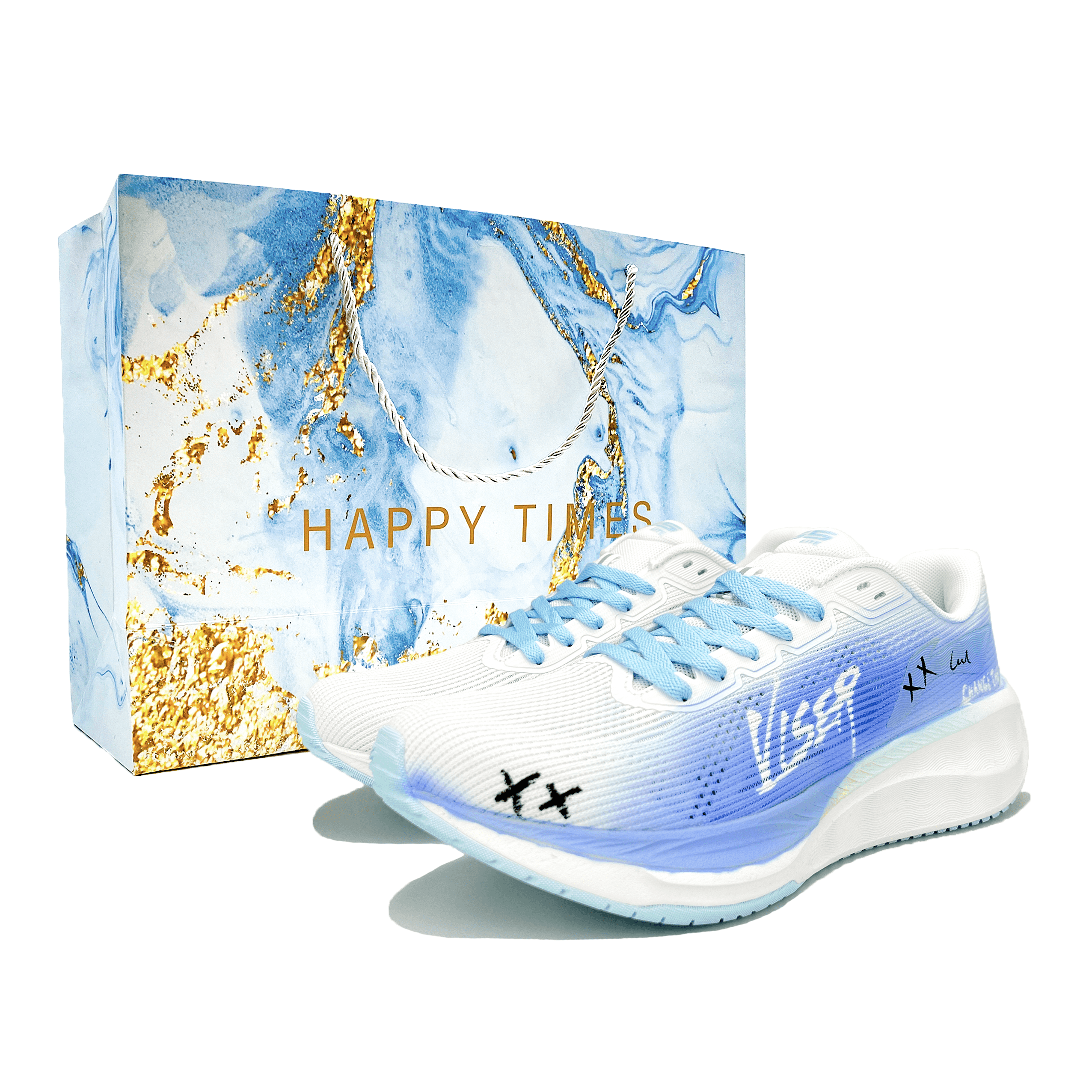 

Кроссовки мужские Wuyue 2.0 с низким верхом LINING, White Blue