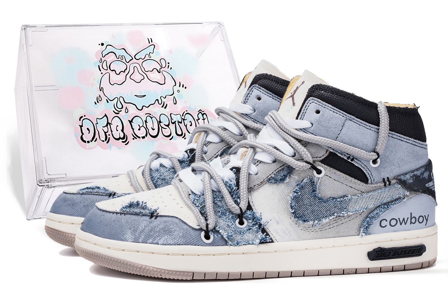 

Jordan Air Jordan 1 винтажные баскетбольные кроссовки мужские, Metallic Blue