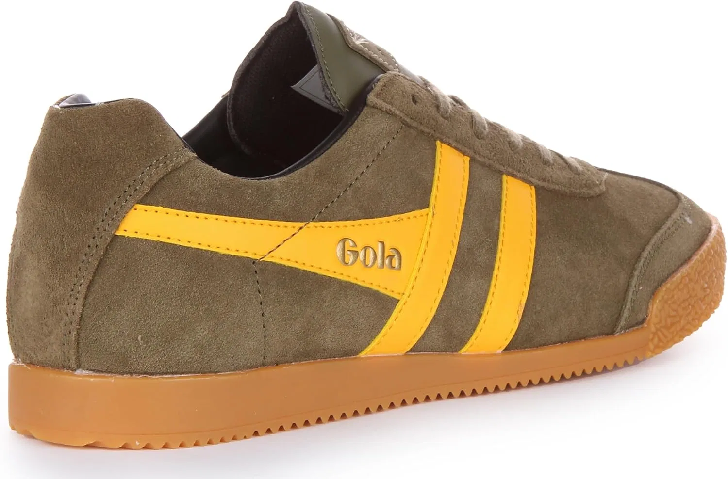 Мужские кроссовки Gola Harrier Classic, Khaki Sun Black — фото 3