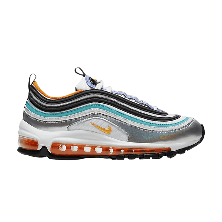 

Кроссовки Air Max 97 DTN BG 'Metallic Silver Orange', серебряный