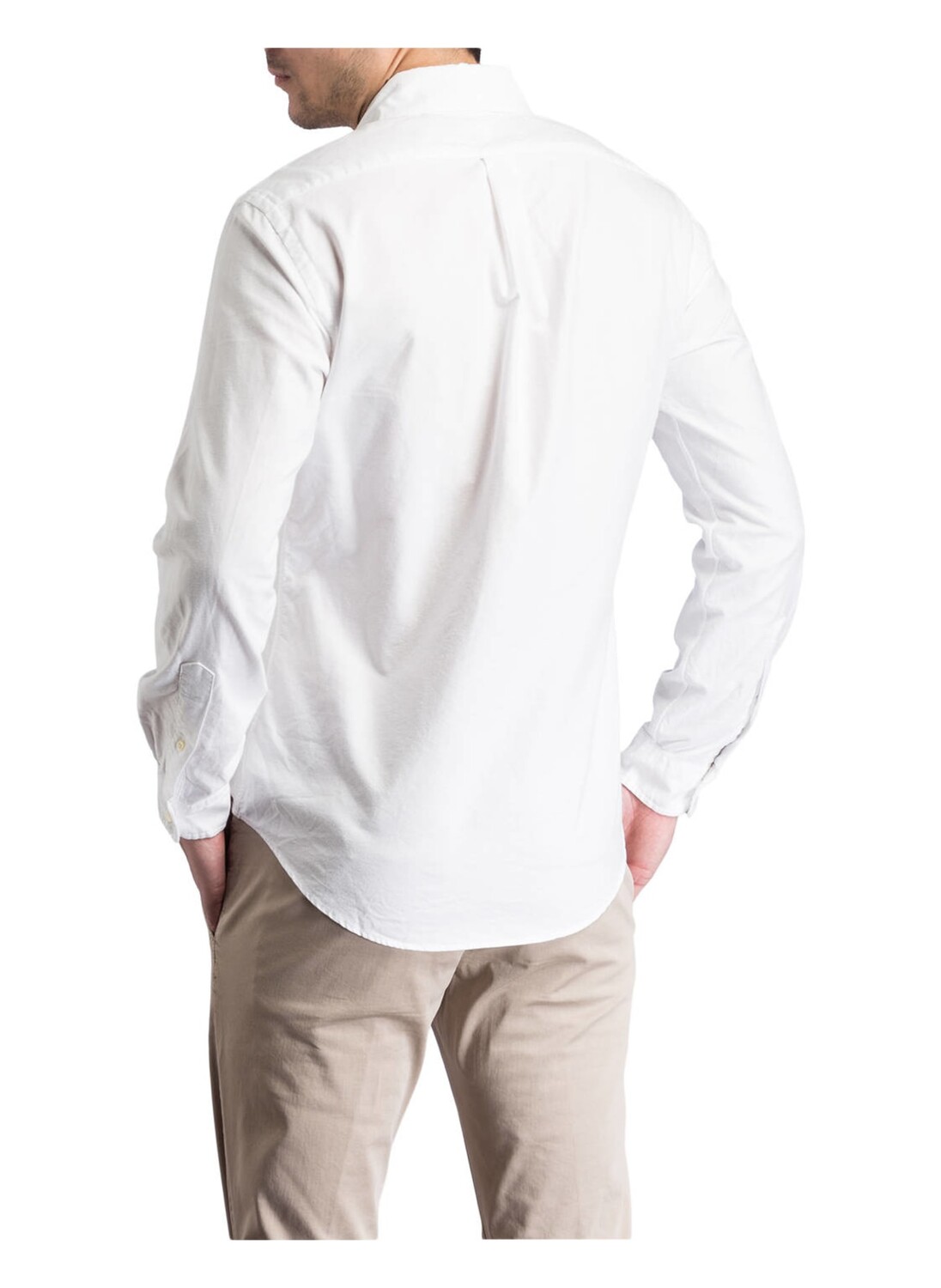 Рубашка POLO RALPH LAUREN Slim Fit, белый — фото 3