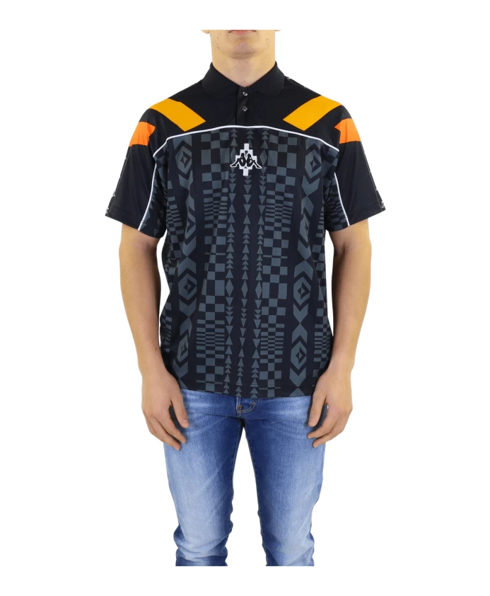 

Футбольная куртка-поло Folk Kappa Marcelo Burlon, черный