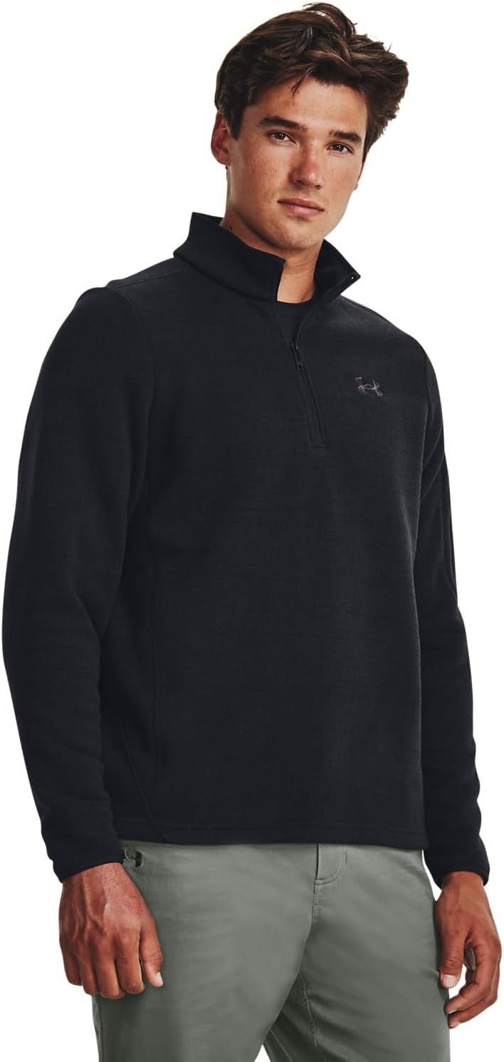 

Толстовка Specialist 1/4 Zip Under Armour, цвет Black/Black/Jet Gray