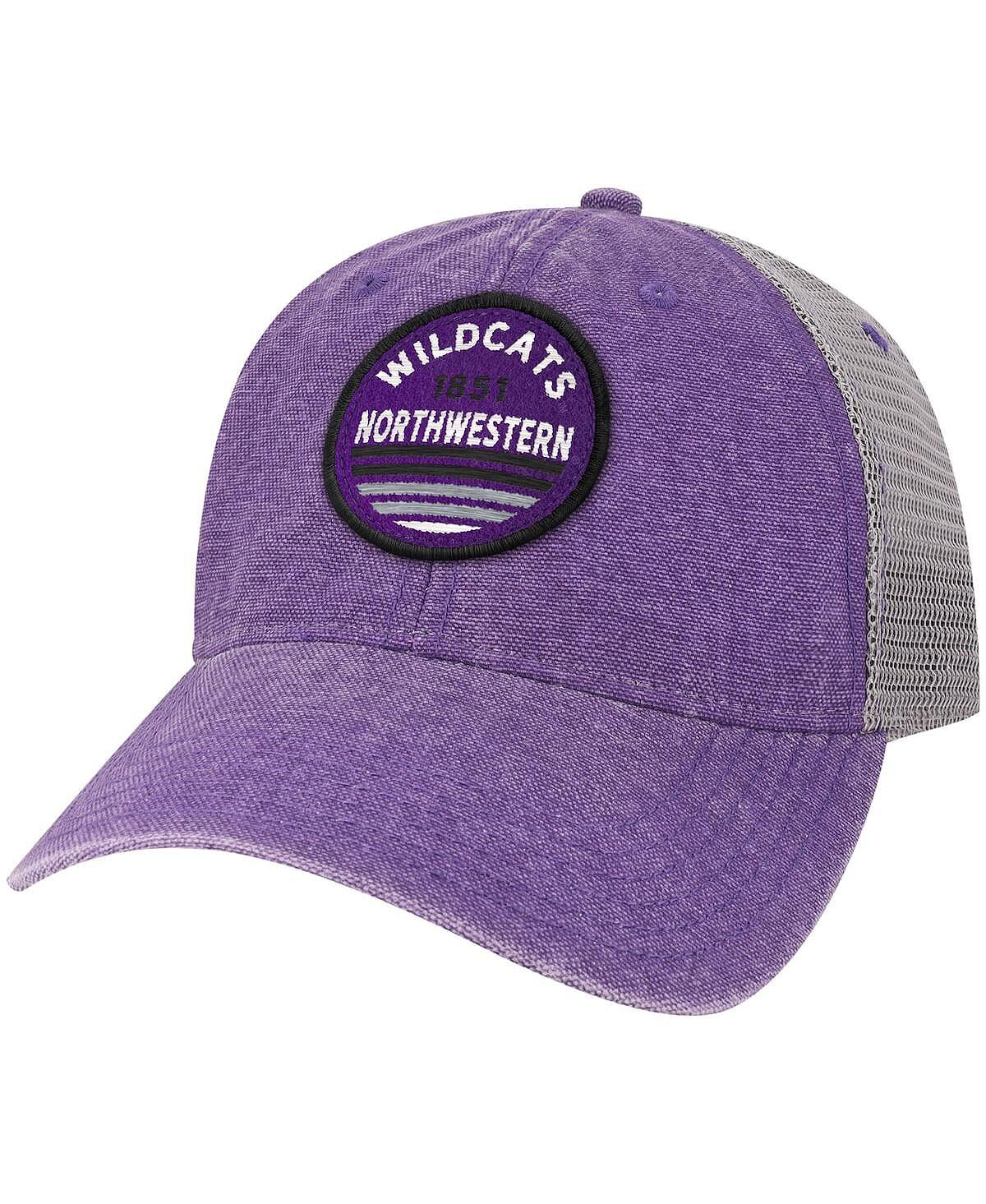 

Мужская фиолетовая кепка Northwestern Wildcats Sunset Dashboard Trucker Snapback Legacy Athletic