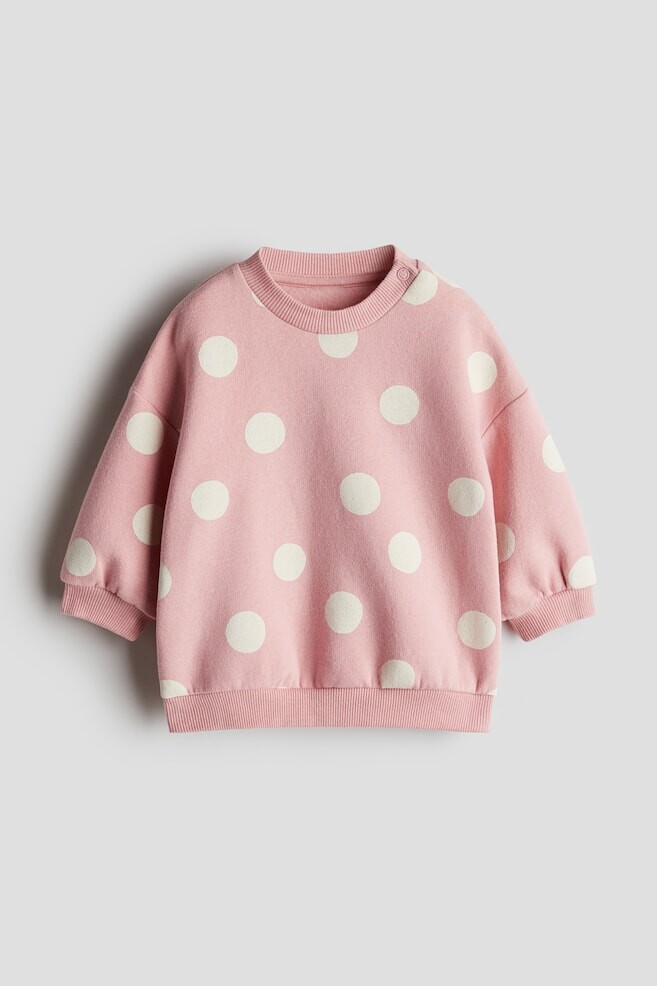 

Толстовка с принтом H&M, розовый