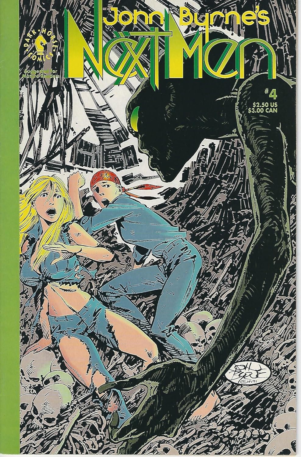 

John Byrne's Next Men #4, May 1992 (Dark Horse Comics)