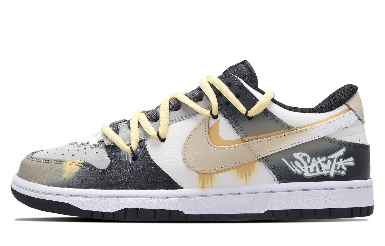 

Кроссовки Nike Dunk Skateboard Shoes Men Low-Top Black, Черный, Кроссовки Nike Dunk Skateboard Shoes Men Low-Top Black