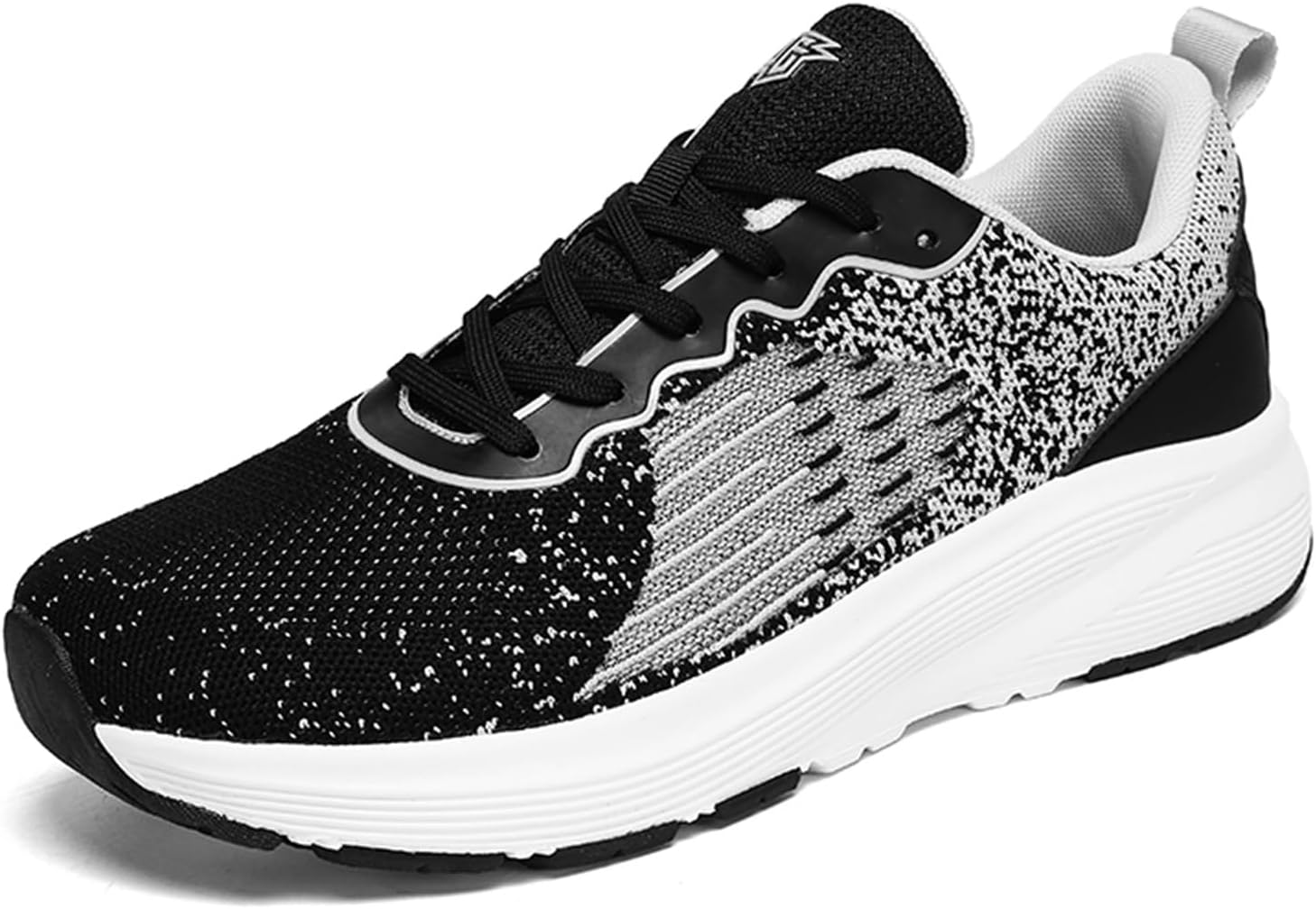 

Мужские дышащие легкие кроссовки с противоскользящей подошвой, повседневные спортивные, для ходьбы, бега, походов и тенниса Generic, черный