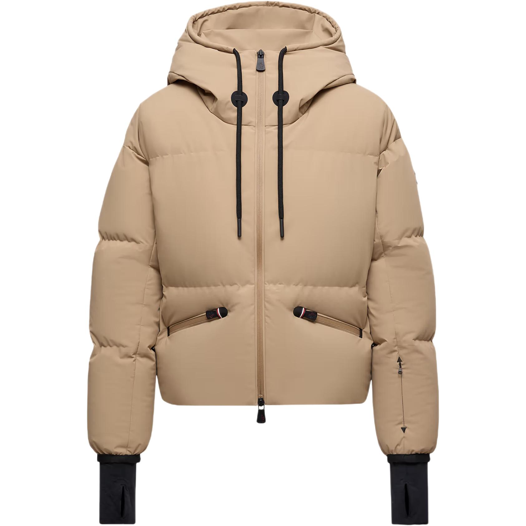 

Куртка лыжная утепленная Allesaz с капюшоном Moncler Grenoble, бежевый
