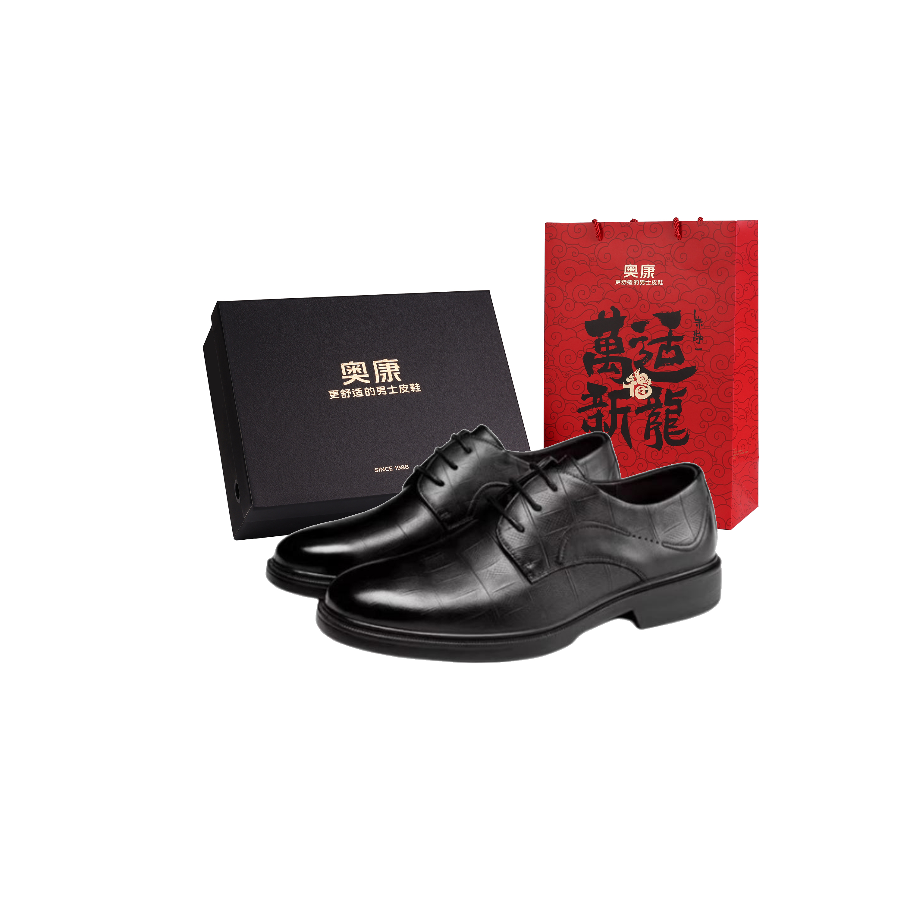 

AOKANG Туфли мужские низкие, черные