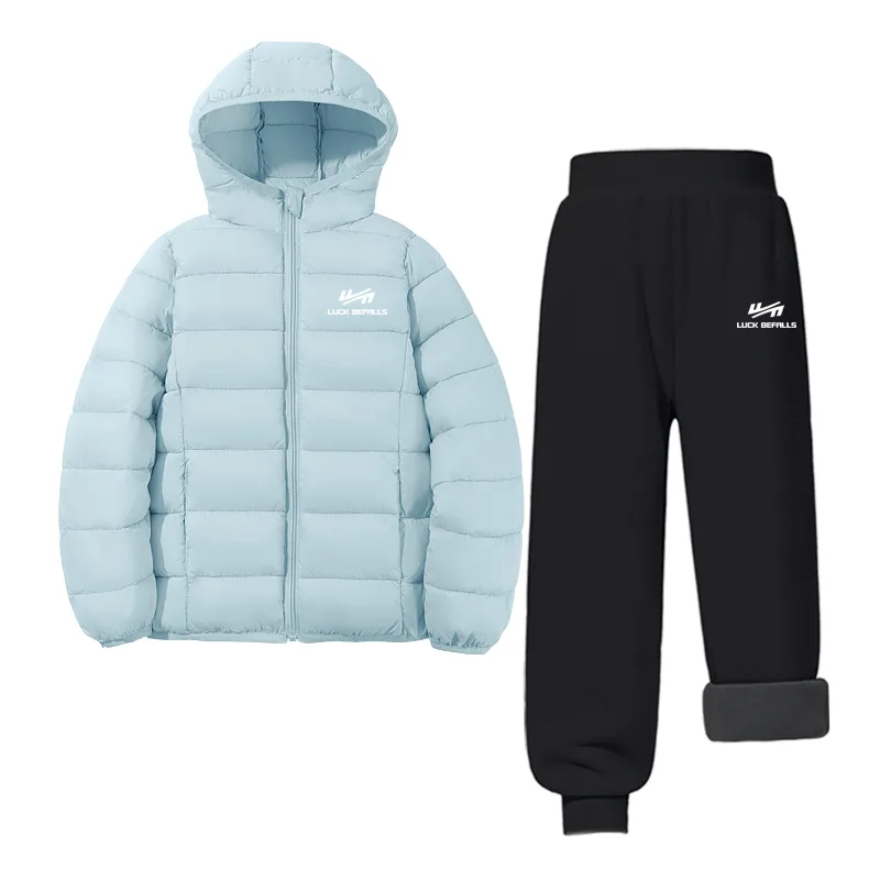 Детская повседневная спортивная одежда WARRIOR, Light Blue/H Pure White Label K-Black/H Pure White Label K