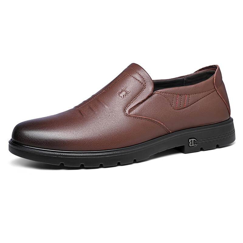 Туфли мужские Men"s Casual Men Low-Top Spider King, темно-коричневый — фото 4