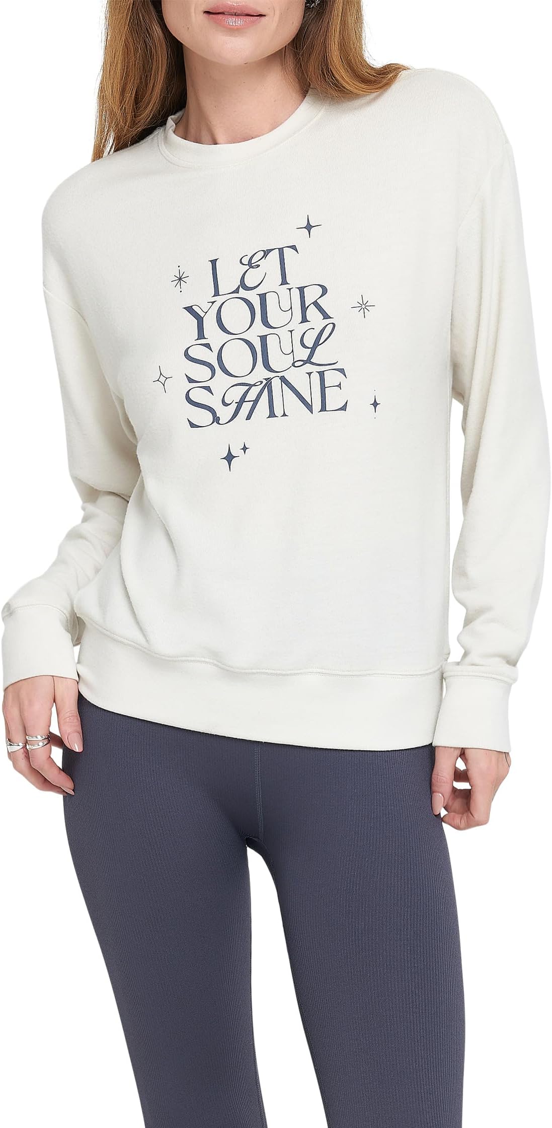 

Свитер Spiritual Gangster SOUL SHINE SAVASANA PULLOVER, цвет Birch