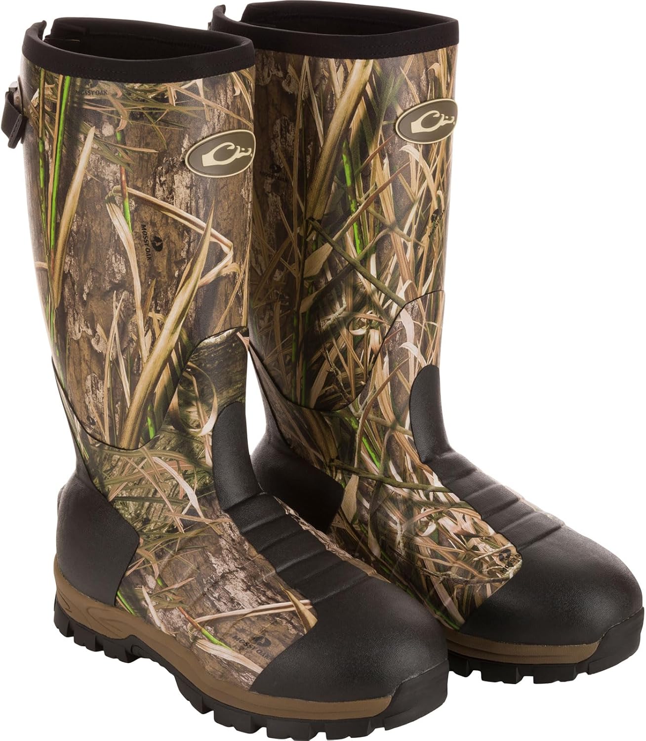 

Мужские ботинки DRAKE WATERFOWL MST 16 Hybrid Mudder 3.0, Теплые водонепроницаемые охотничьи ботинки из неопрена с утеплителем и флисовой подкладкой, Habitat