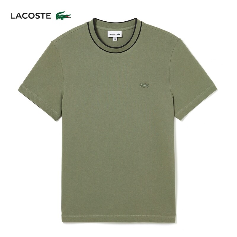 

Футболка Lacoste с круглым вырезом, синий