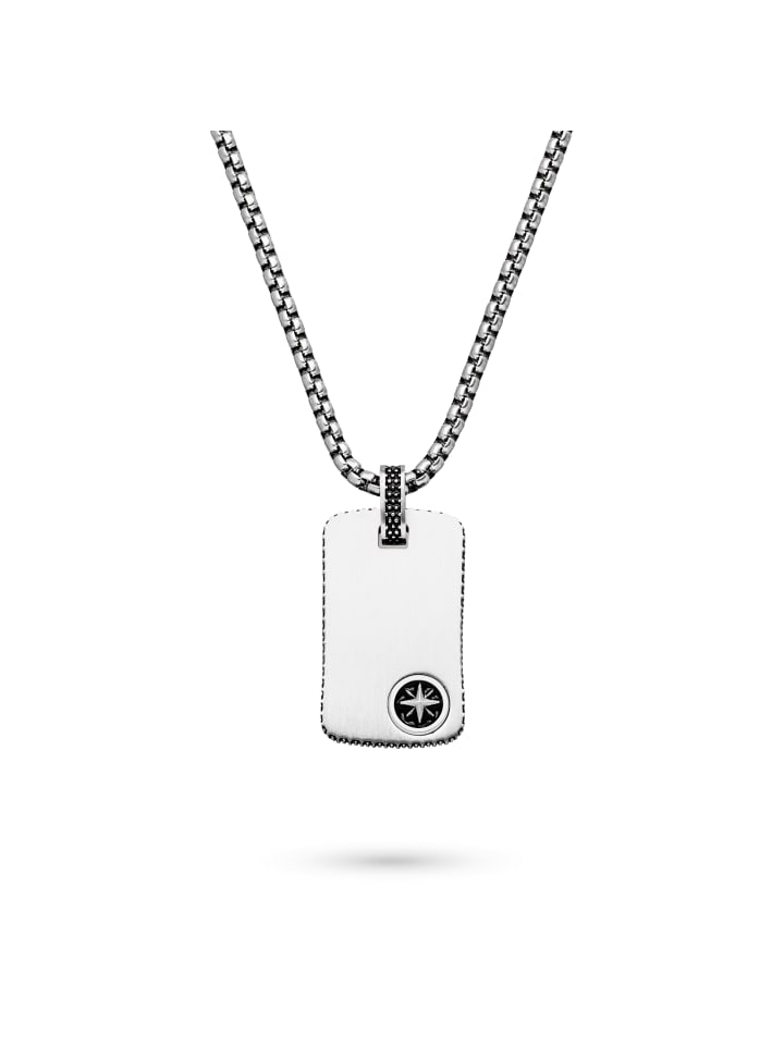 

s.Oliver Колье с подвеской-биркой из серебра