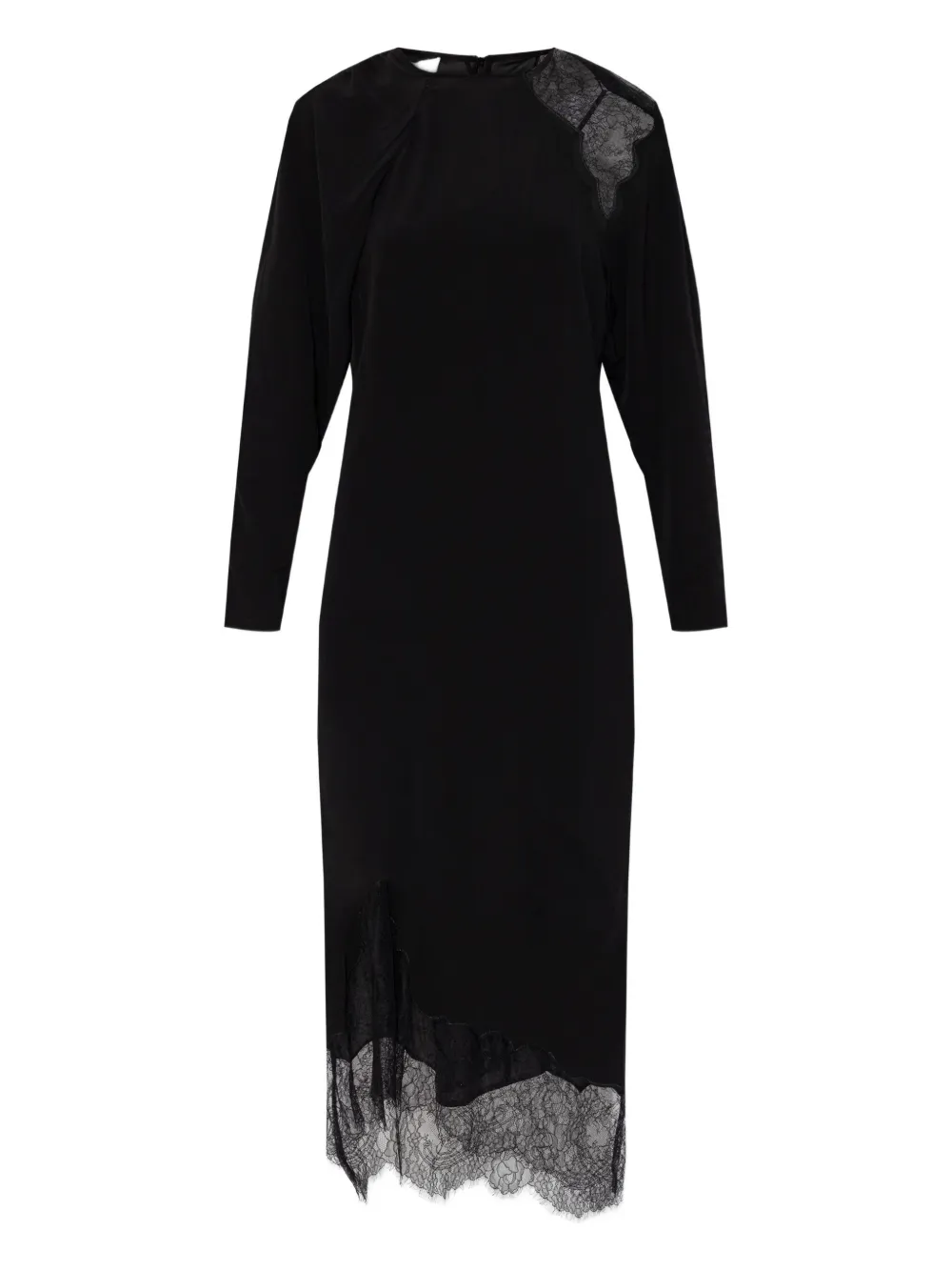 

Платье миди Adima с кружевными вставками Iro, черный
