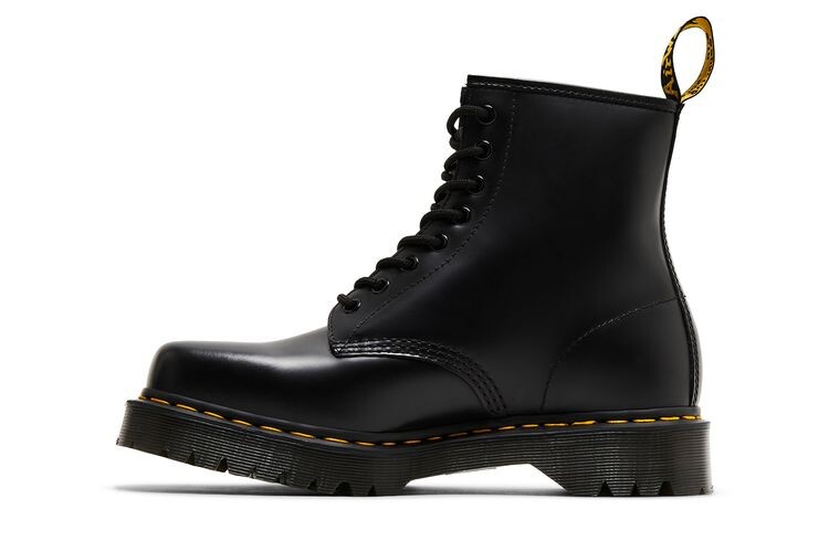 Мужские ботинки Dr. Martens 1460 Bex из гладкой кожи, черный — фото 3