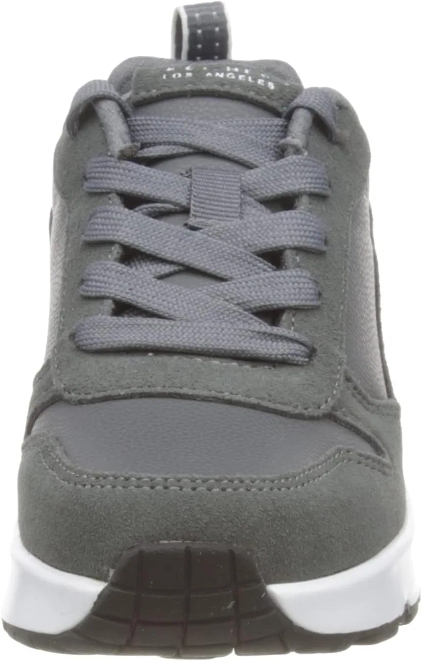 Детские кроссовки Skechers 403677l BKW, Charcoal Suede Synthetic Gray Trim — фото 2