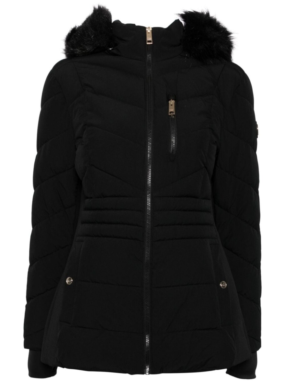 

Куртка Michael Michael Kors Chevron, черный