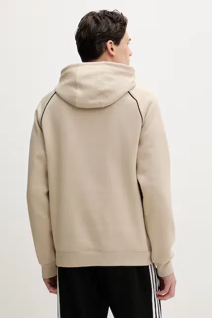 Худи Adidas Originals, бежевый — фото 3