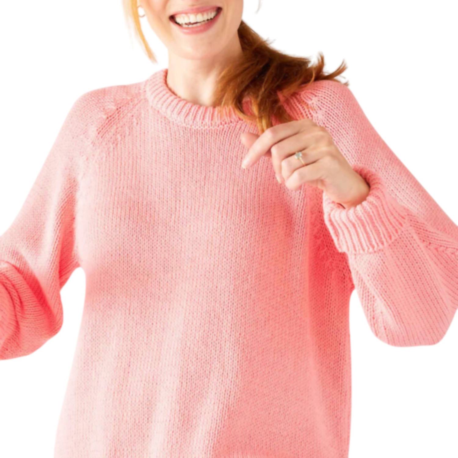 

Свитер Amalfi Crewneck персикового цвета MERSEA
