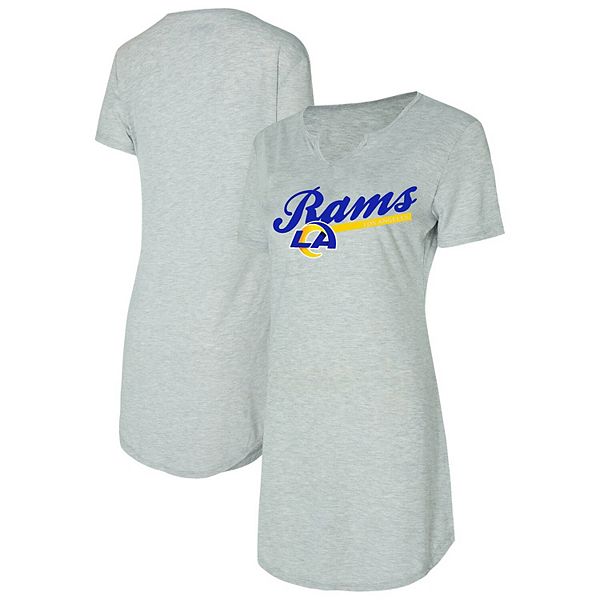 

Женская футболка concepts sport gray los angeles rams petition knit Unbranded