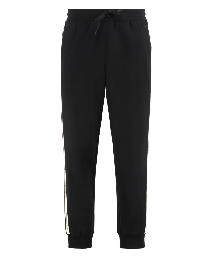 

Хлопковые спортивные штаны Emporio Armani Ea7, черный