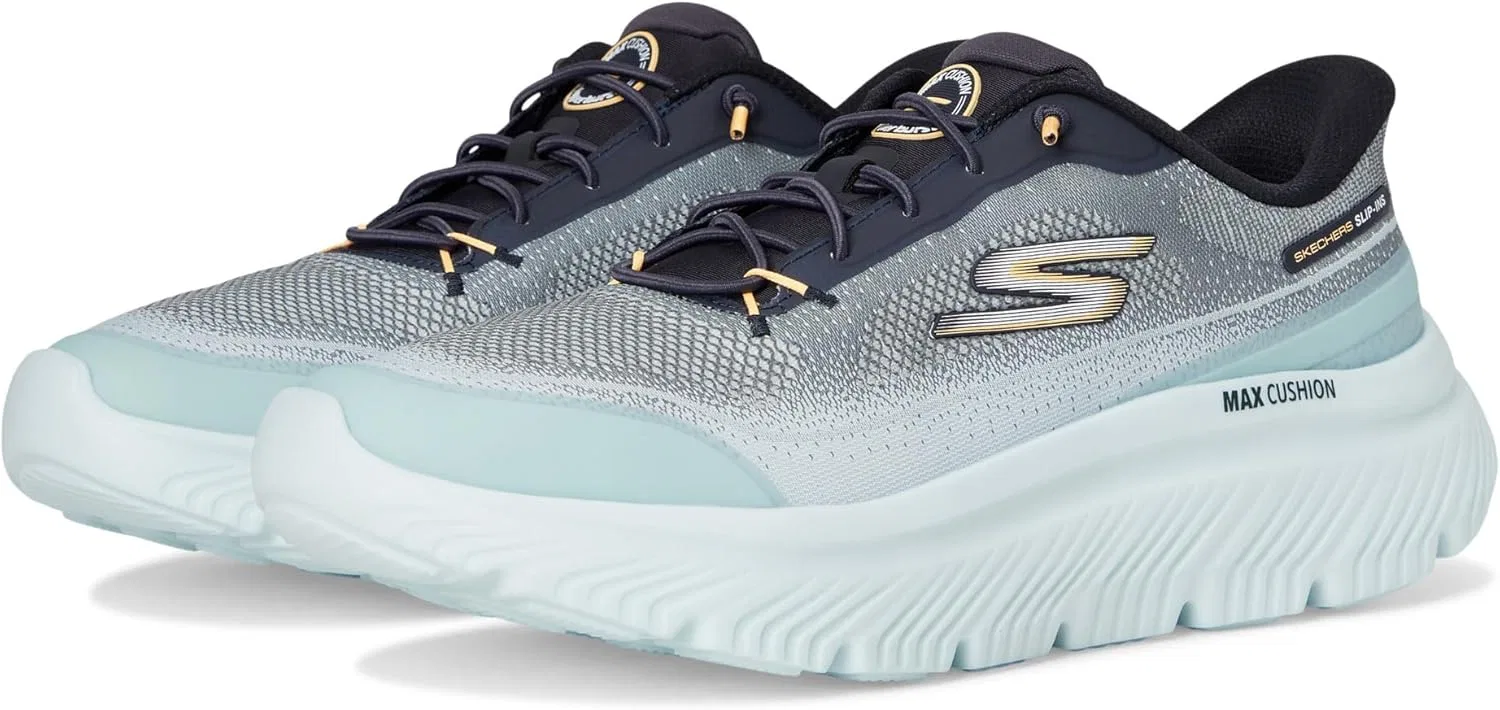 Мужские кроссовки Skechers Go Walk Max Cushioning Hyper Burst Zoltar, Light Blue