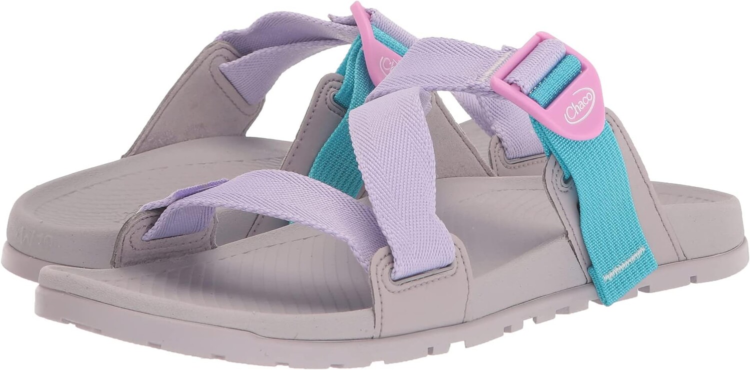 

Сандалии Lowdown Slide Chaco, цвет Purple Rose Aqua