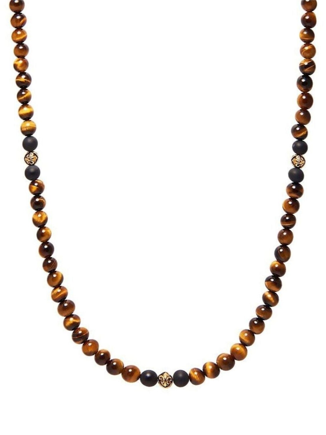 

Колье с бусинами Nialaya Jewelry, коричневый