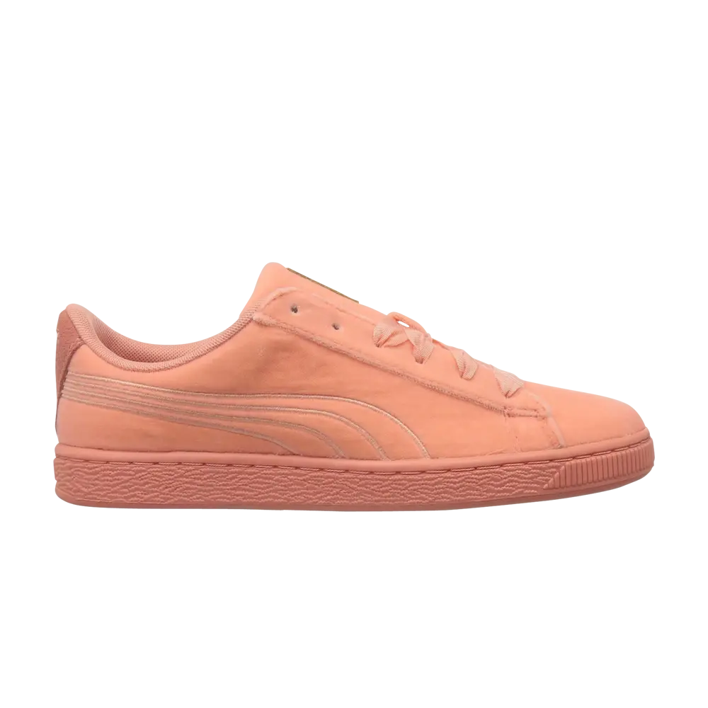

Кроссовки Basket Classic Jr Puma, розовый