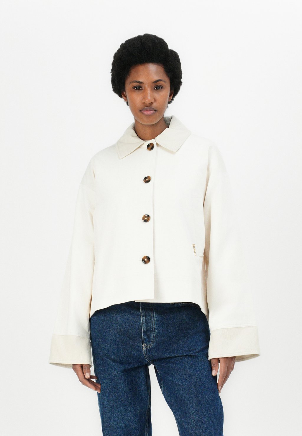 

Легкая куртка ABBEY CASUAL JACKET Barbour, белый