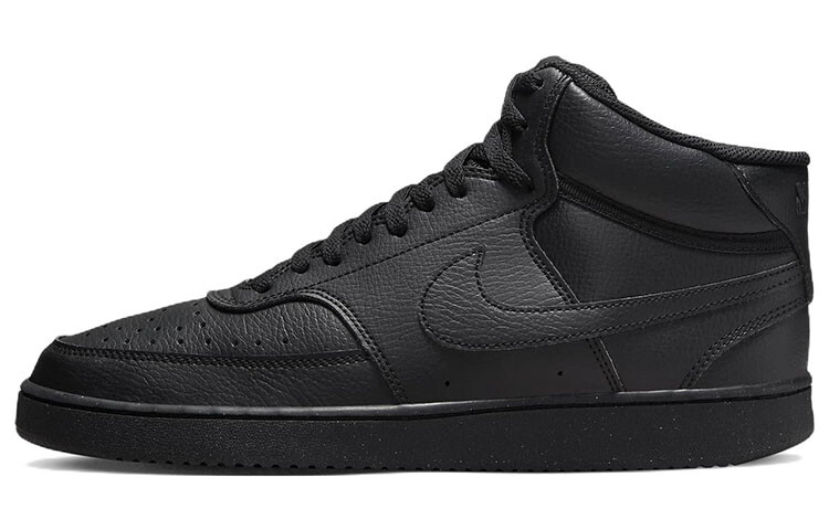 Nike Court Vision Mid Next Nature тройной черный