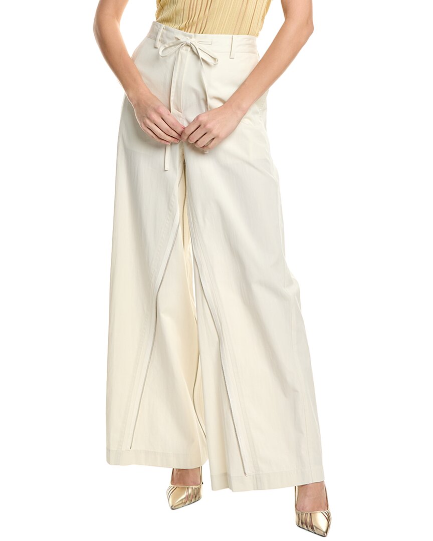 

Широкие брюки Helmut Lang, белый