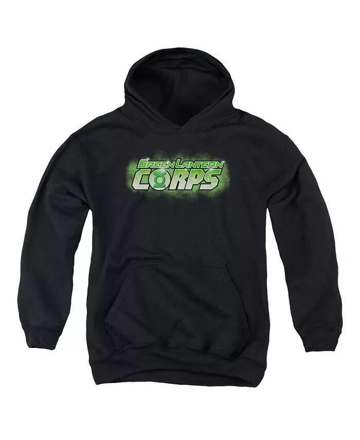 

Толстовка с капюшоном для мальчиков Youth Gl Corps Title Green Lantern, черный