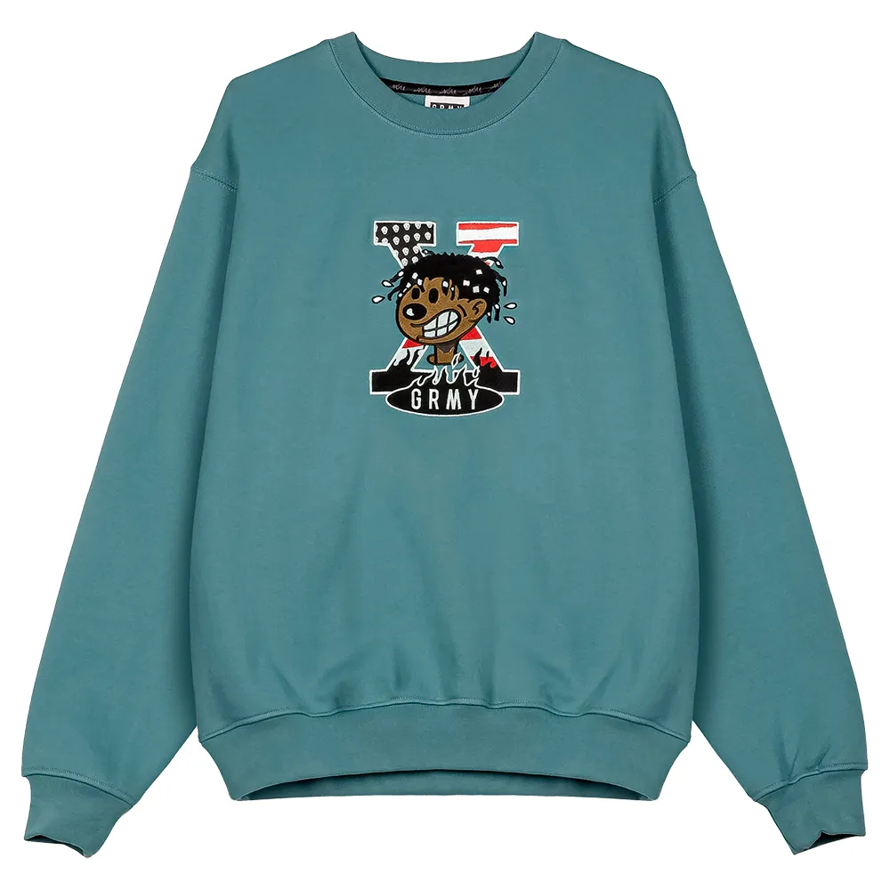 

Толстовка Grimey Voodoo Child Vintage, синий