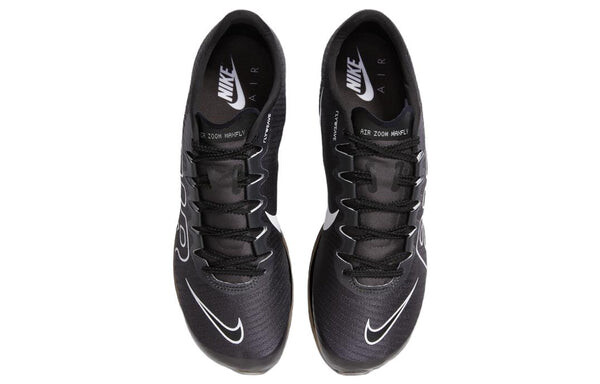 Кроссовки Nike Air Zoom Maxfly More Uptempo 'Black White', черный — фото 4