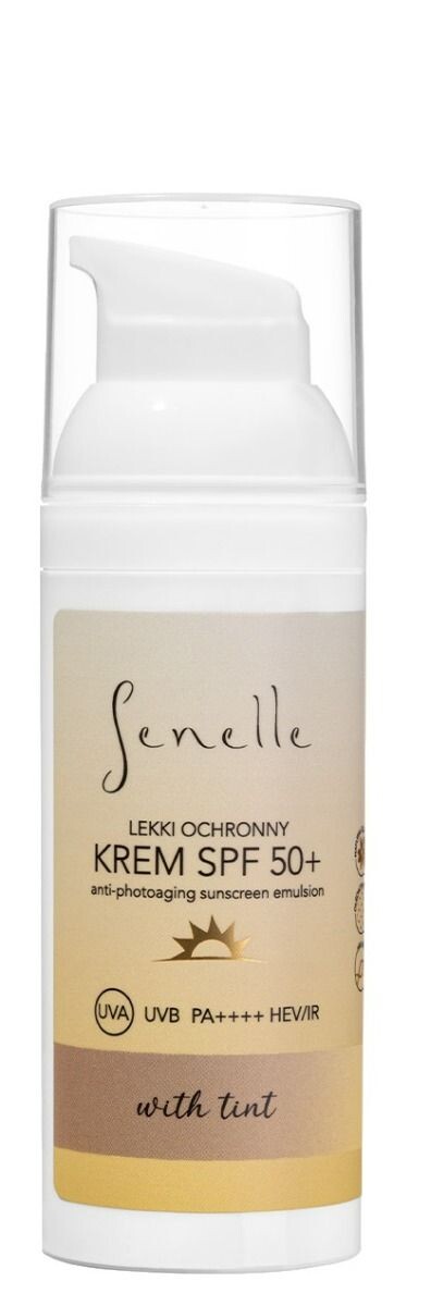 

Крем с фильтром Senelle Lekki Ochronny Krem Koloryzujący SPF50+, 50 мл