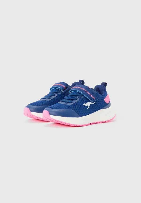 Кроссовки Kangaroos, модель Fam trainers, цвет сине-неоново-розовый — фото 2