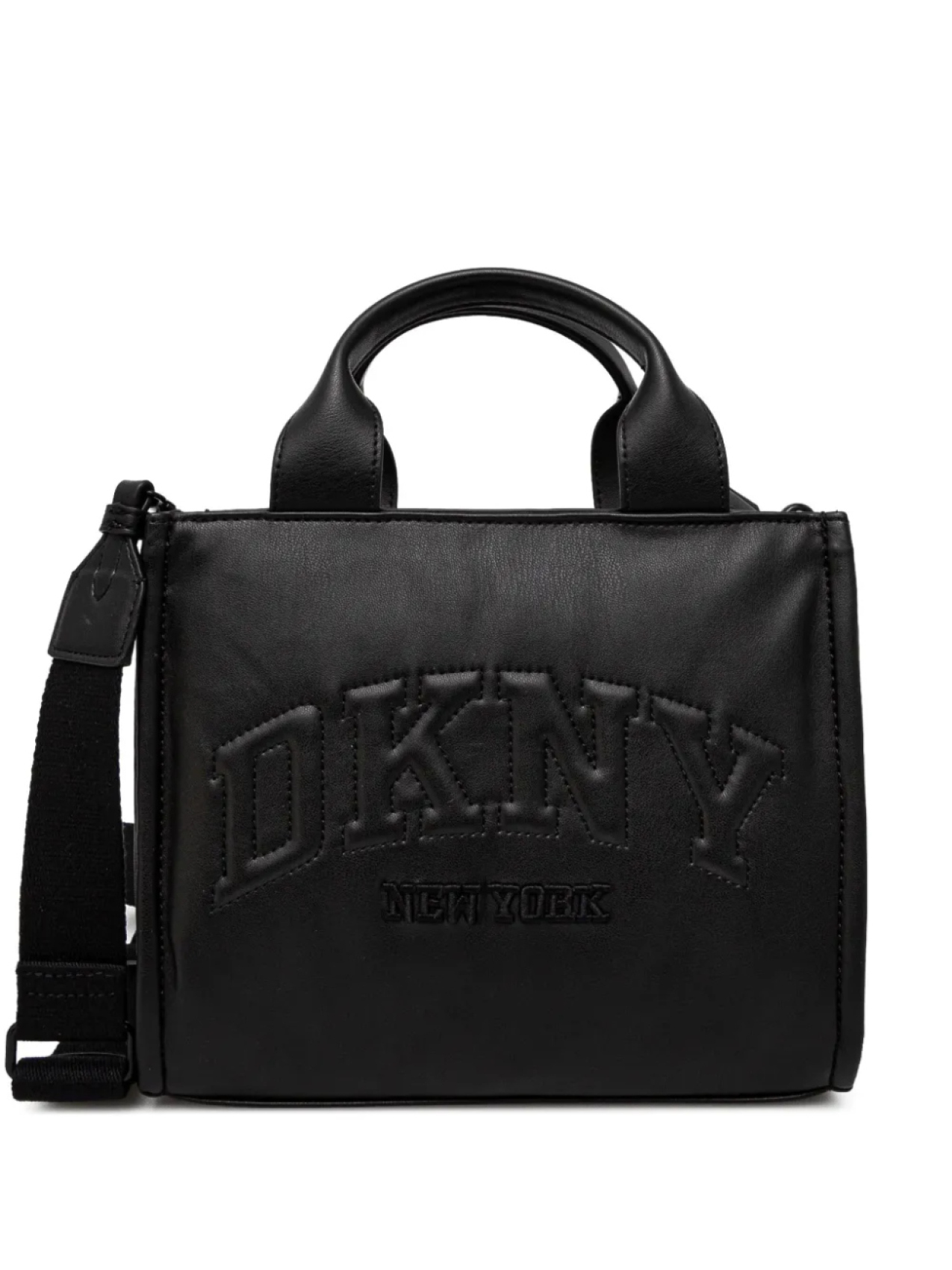 

DKNY сумка-тоут с вышитым логотипом, черный