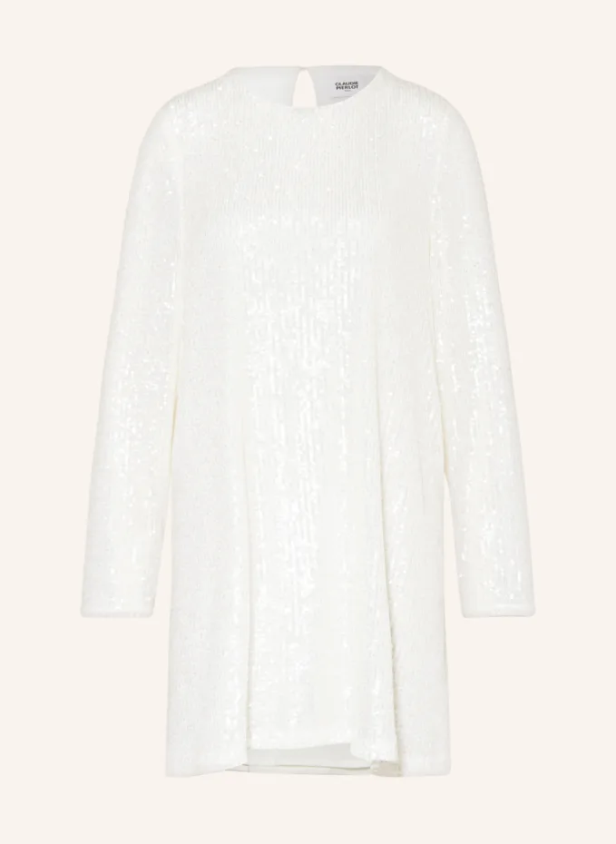

Платье с пайетками Claudie Pierlot, белый