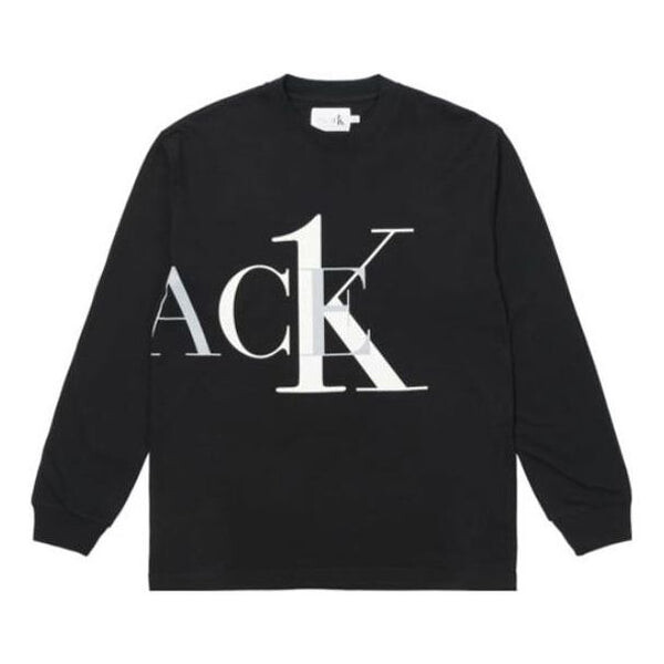 

Футболка x calvin klein long sleeve logo t-shirt 'black' Palace, черный