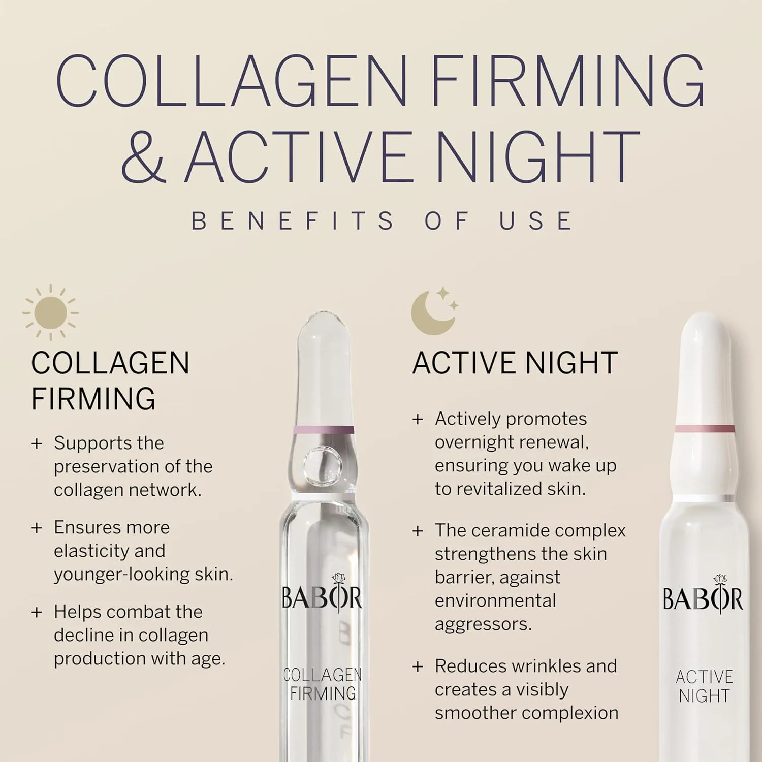 Набор ампул BABOR Collagen Firming & Active Night Ampoule Concentrate Bundle — фото 4
