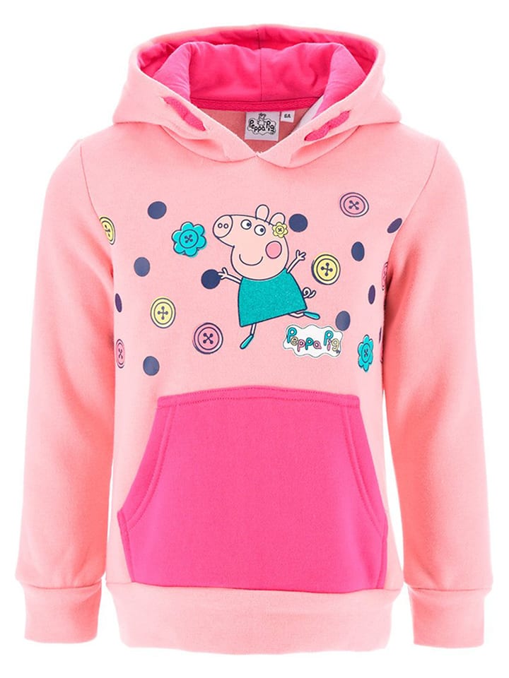 

Пуловер с капюшоном Peppa Pig, цвет rosa/pink