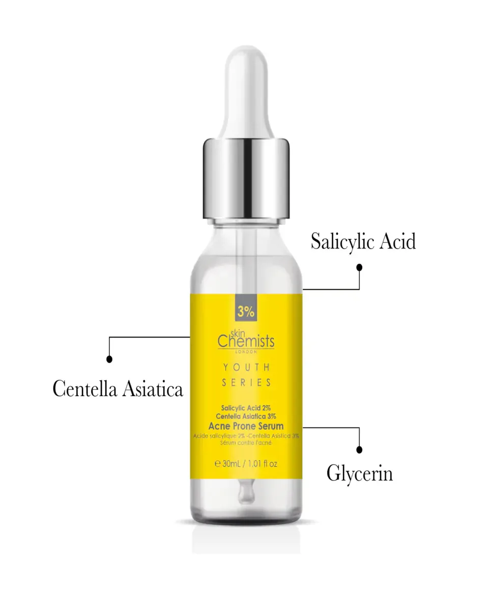 Сыворотка Skinchemists — Предрасположенность к акне от Skin Chemists, 30 мл — фото 3
