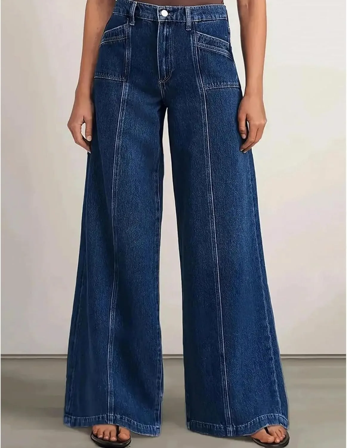 Женские джинсы Wide Leg — стильные и удобные — фото 3